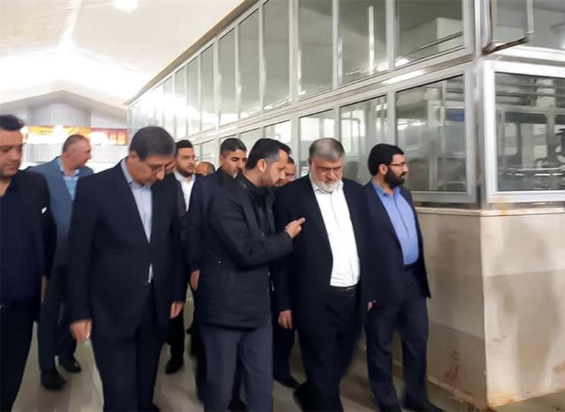 The visit of the Governor of West Azerbaijan and accompanying delegation to Nikan Mehr Milk Industries of Azerbaijan