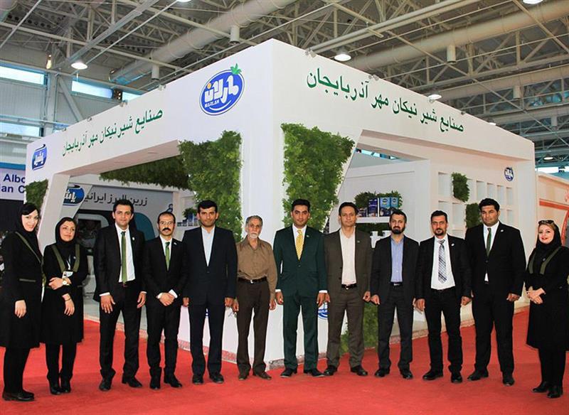 The presence of Nikan Mehr Azarbaijan Milk Industries in the 27th edition of Tehran Exhibition