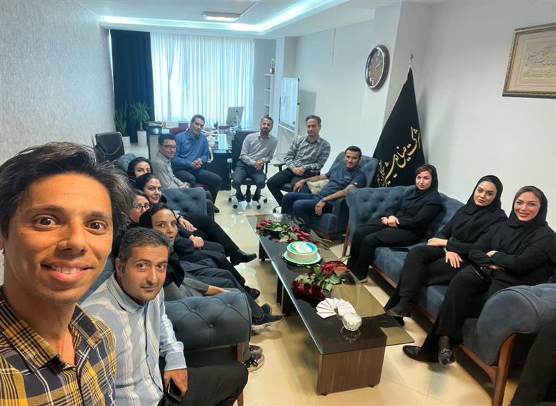 Acknowledgment and thanks to the sales experts for the annual sales record of Nikan Mehr Azerbaijan