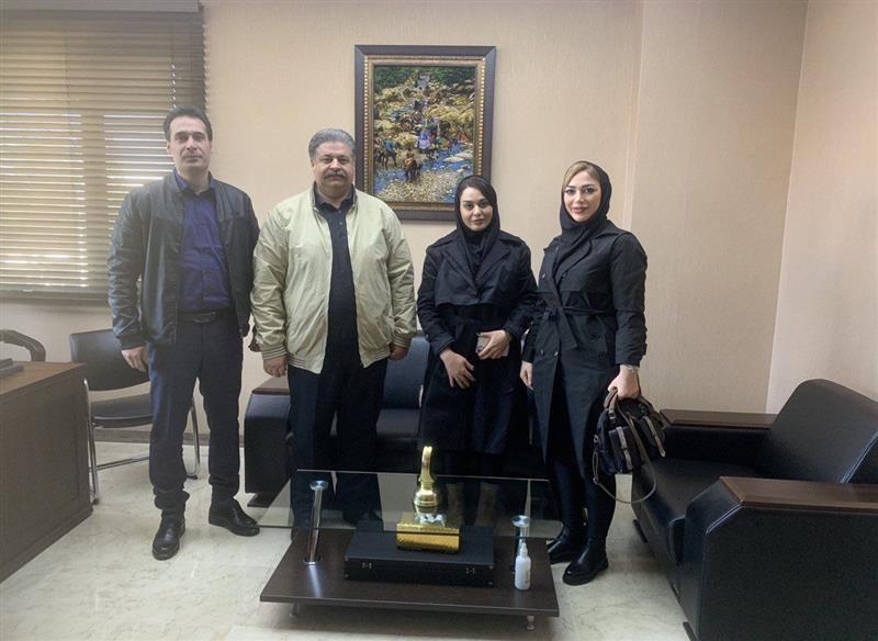 Visiting Mr. Haqgo, representative of Kerman